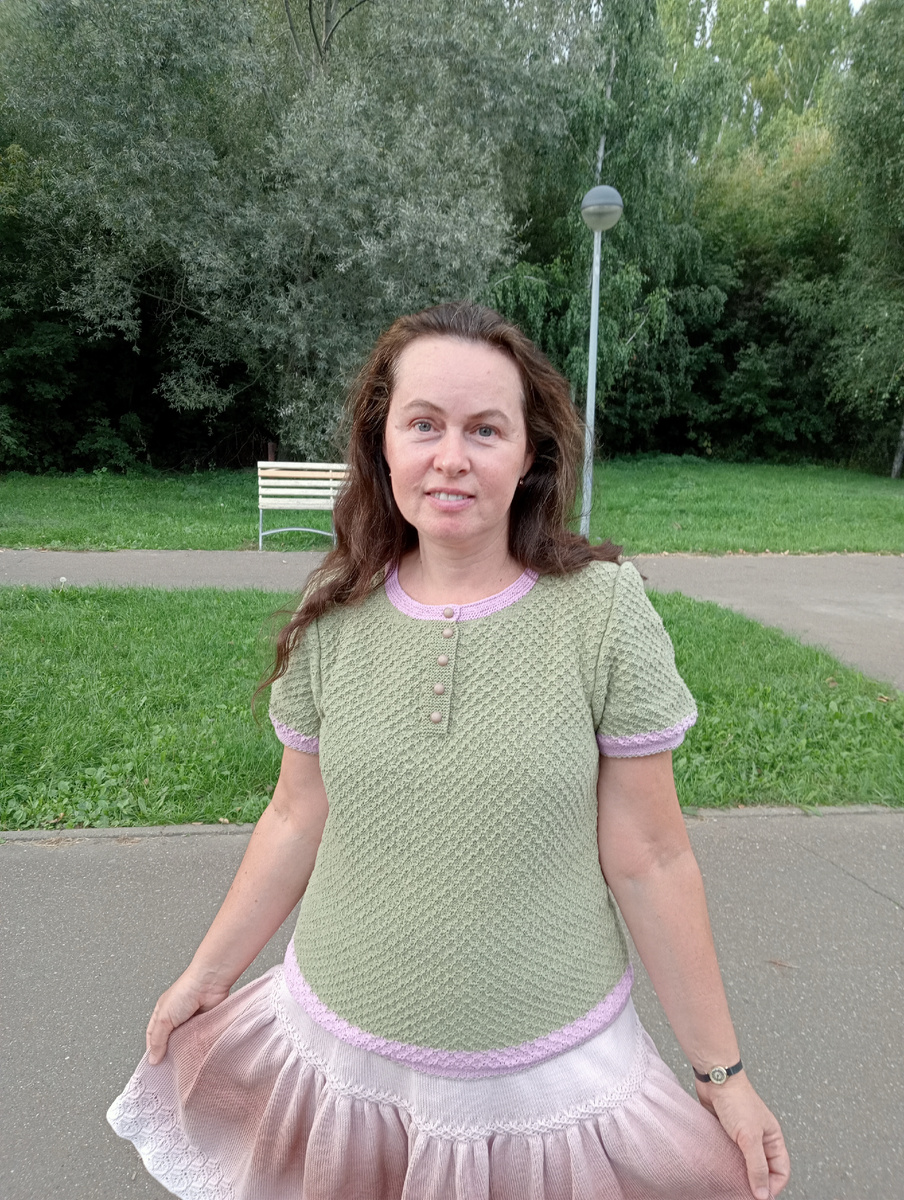 Поло спицами, история длинной в пять месяцев, фото авторов