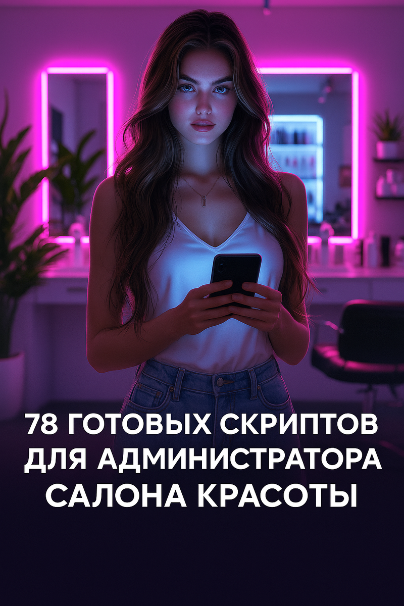 Скрипты для администратора салона красоты