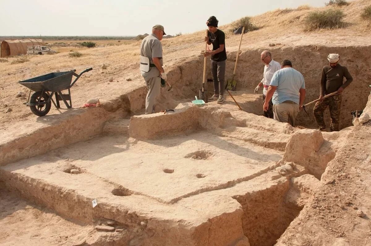    Российско-Иракская экспедиция. Археологические раскопки.