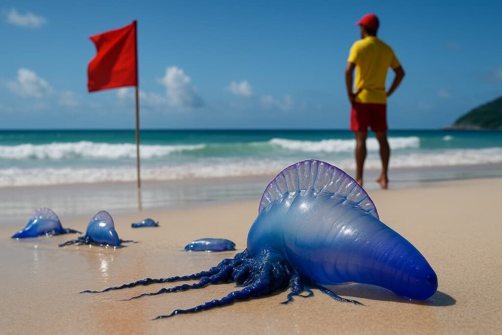    Пхукет: ядовитые медузы на пляже Патонг — предупреждение спасателей