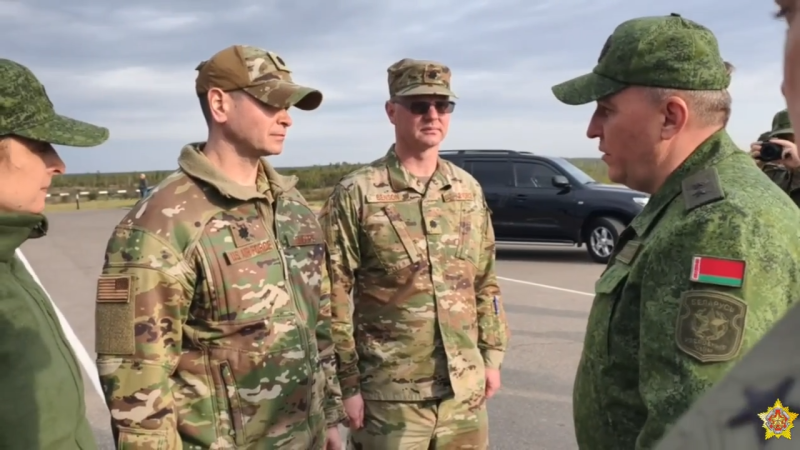    ФОТО: СКРИНШОТ ВИДЕО МИНОБОРОНЫ РБ