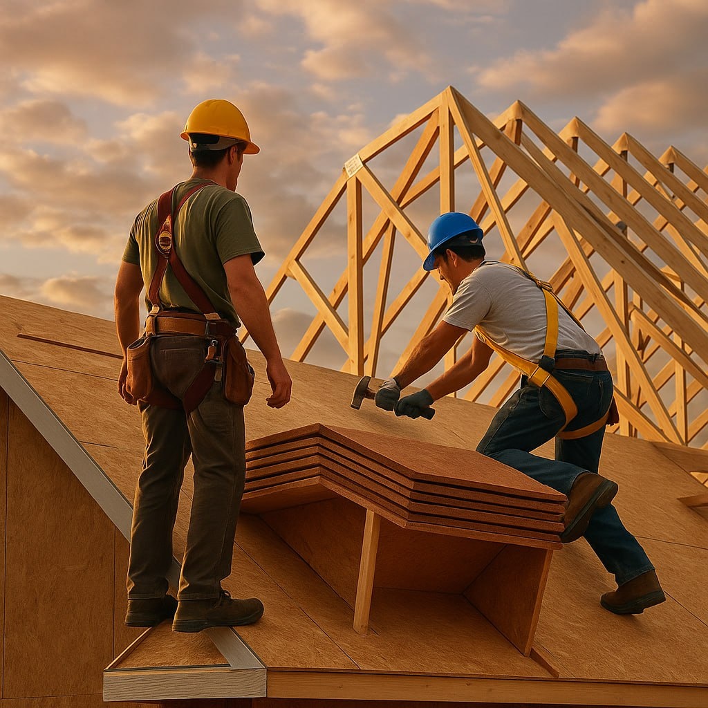 Подготовка под мягкую кровлю