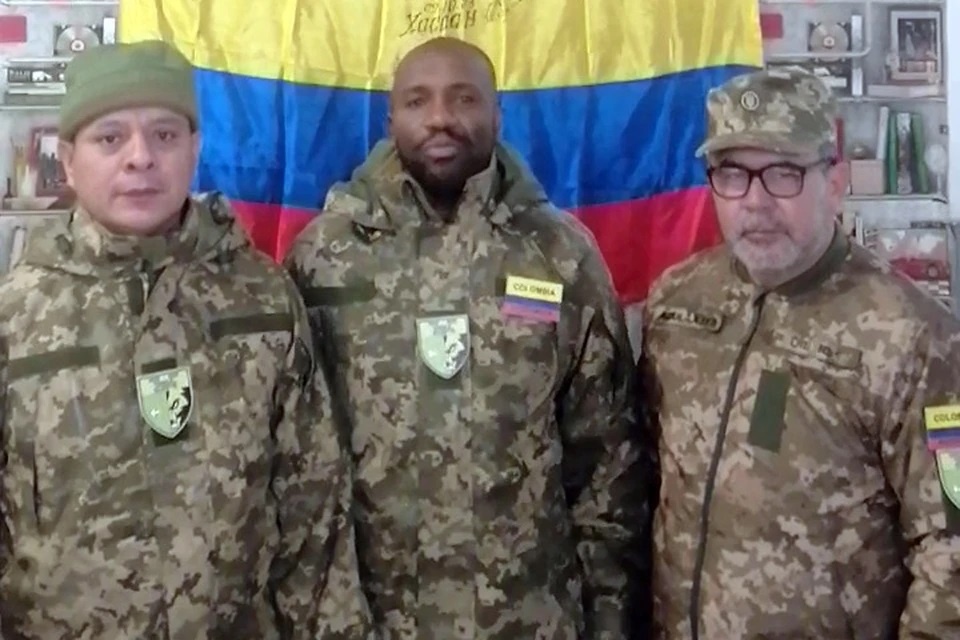   В составе ВСУ воюет много колумбийцев. Фото: соцсети