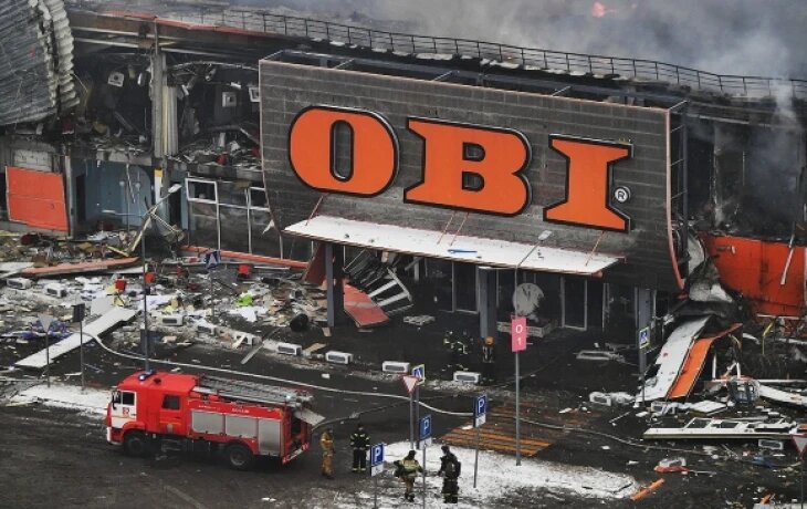 vottak.me / OBI требует от «Ингосстраха» 634 млн рублей за сгоревший гипермаркет