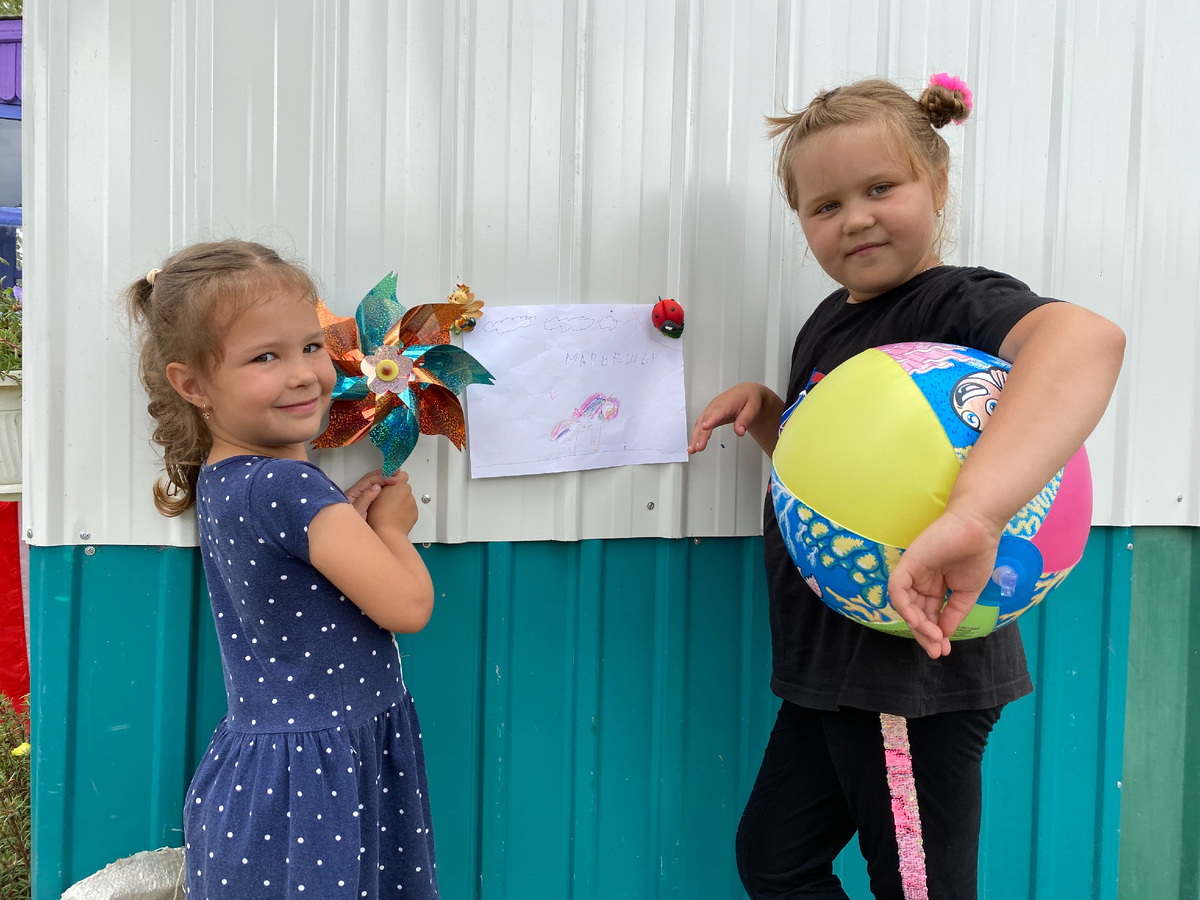 Марьяша и Даша. Фото автора.