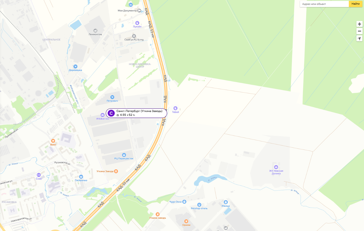 склад Санкт-Петербург (Уткина Заводь) Wildberries