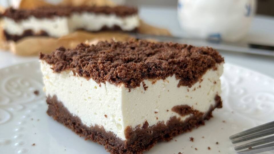 ПП ленивая шоколадная ватрушка