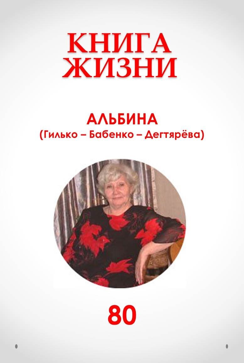 Обложка фотокниги. Подарок маме на юбилей