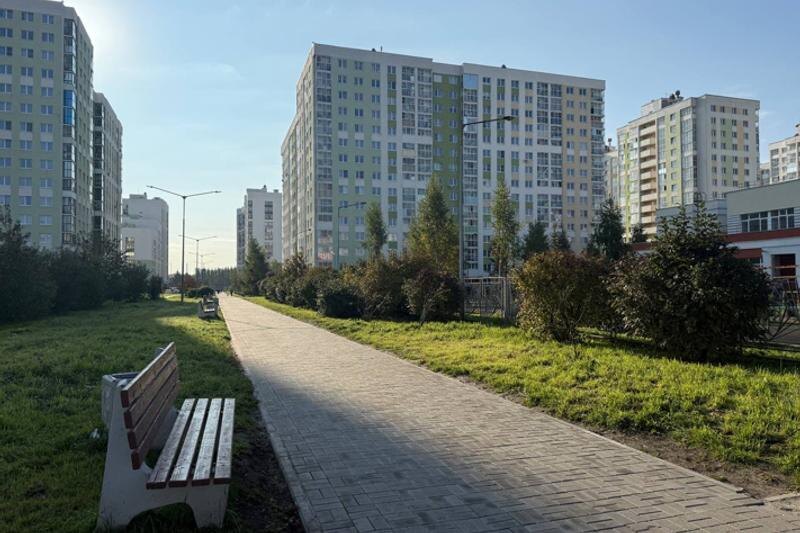    Пресс-служба ГК «КОРТРОС» / Обновленные пешеходные дорожки в Академическом районе