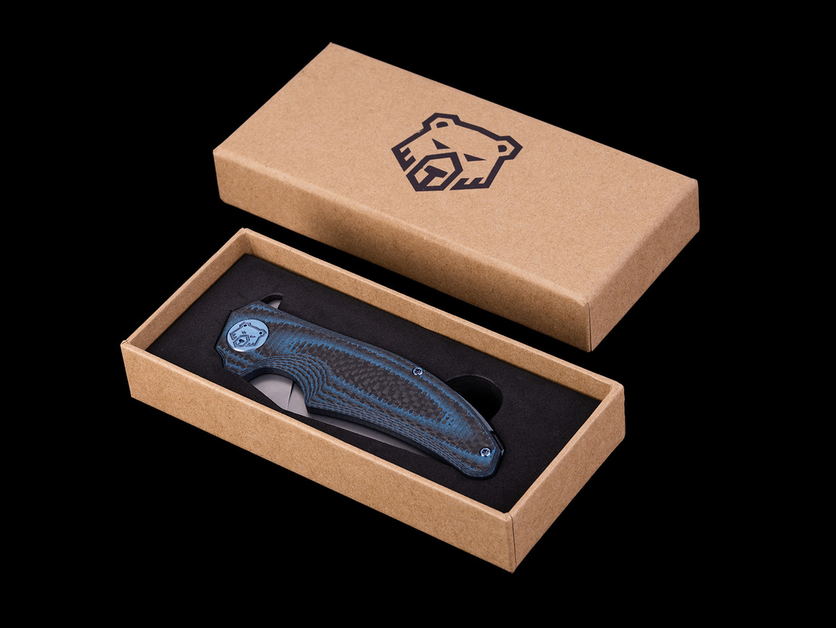 Нож "Таурус" в карбоне