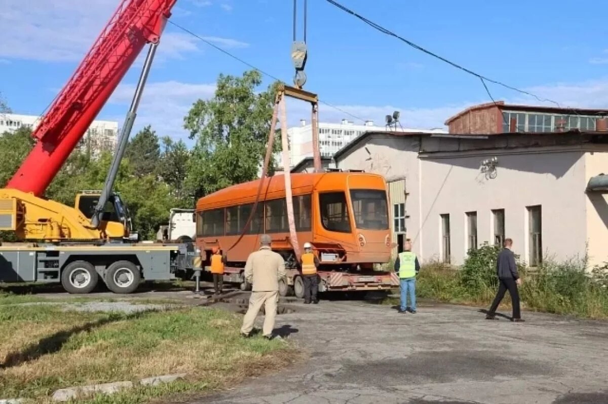    Хабаровск получил инновационный трамвай с ИИ и системой безопасности