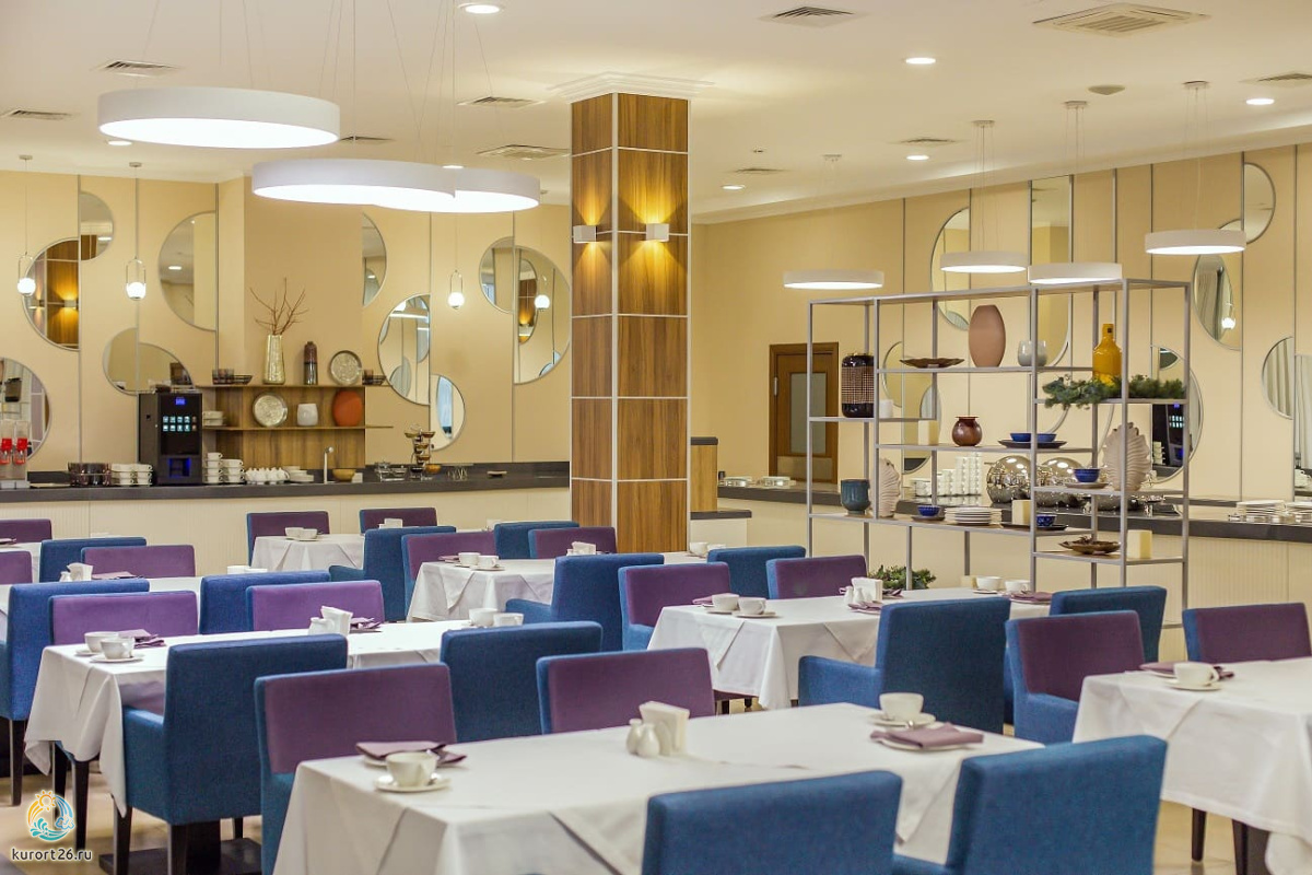 Санаторий «Русь» 4*, Ессентуки. Зал питания «Диет-холл»