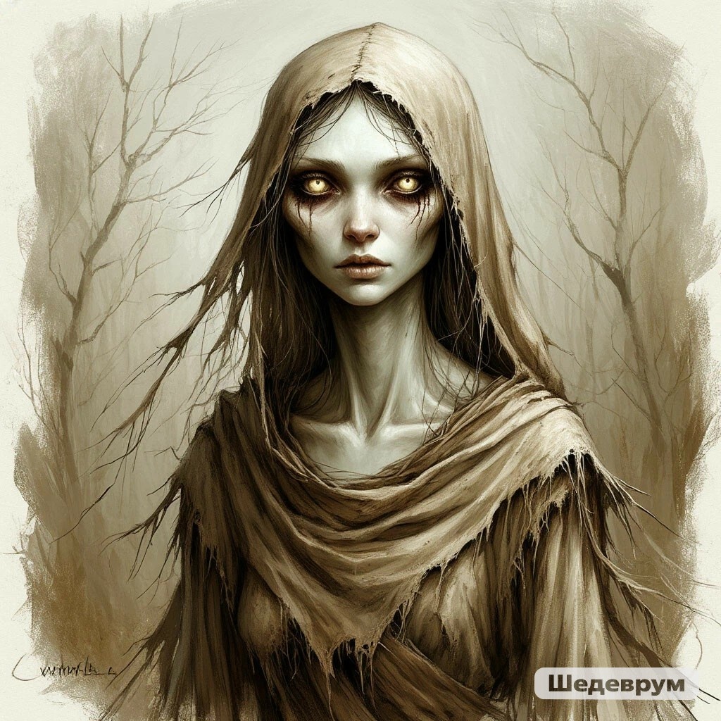 Кумоха. Так её видит мой Шедеврум 😊