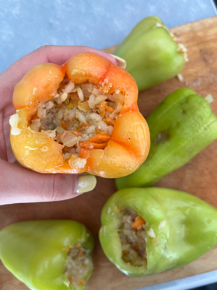 Фаршированный «свой» перец 