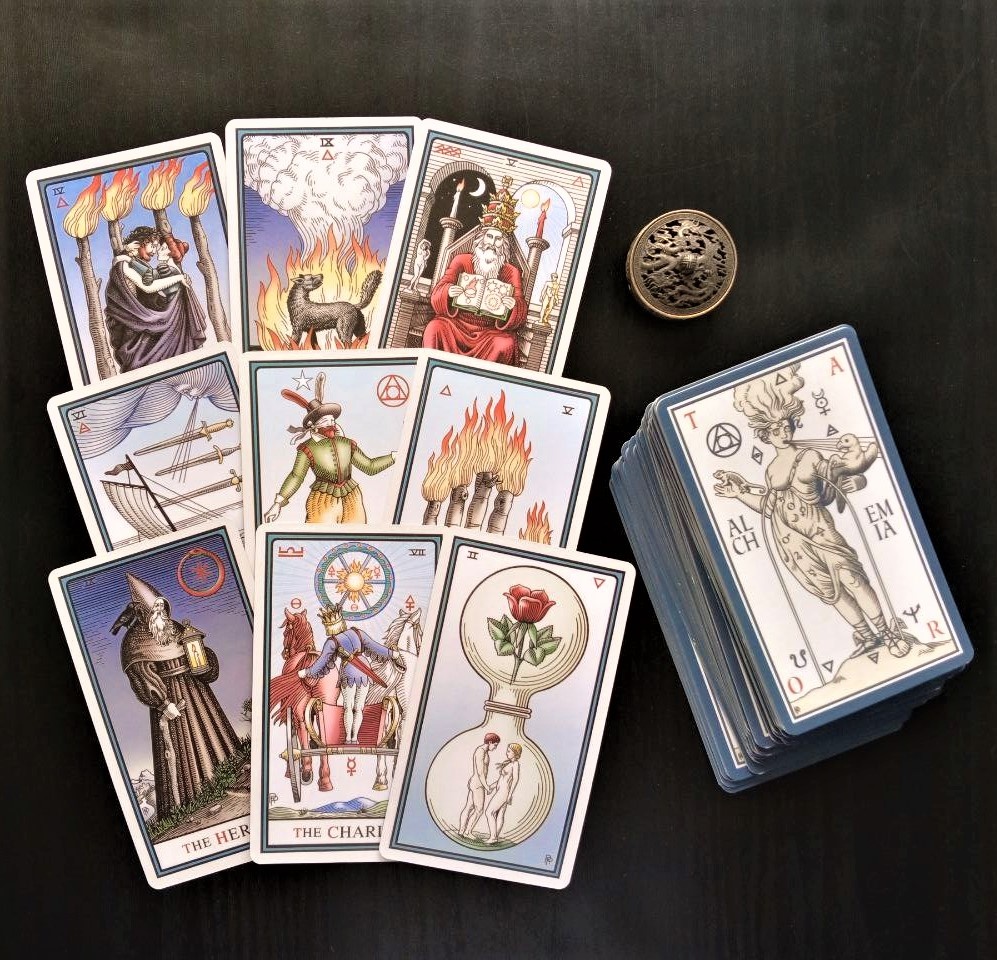 Ответ смотрим на колоде "Алхимическое таро Р.Плейса"