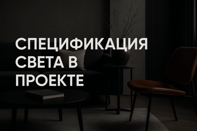    Как грамотно составить спецификацию света в дизайн-проекте и избежать ошибок с освещением admin