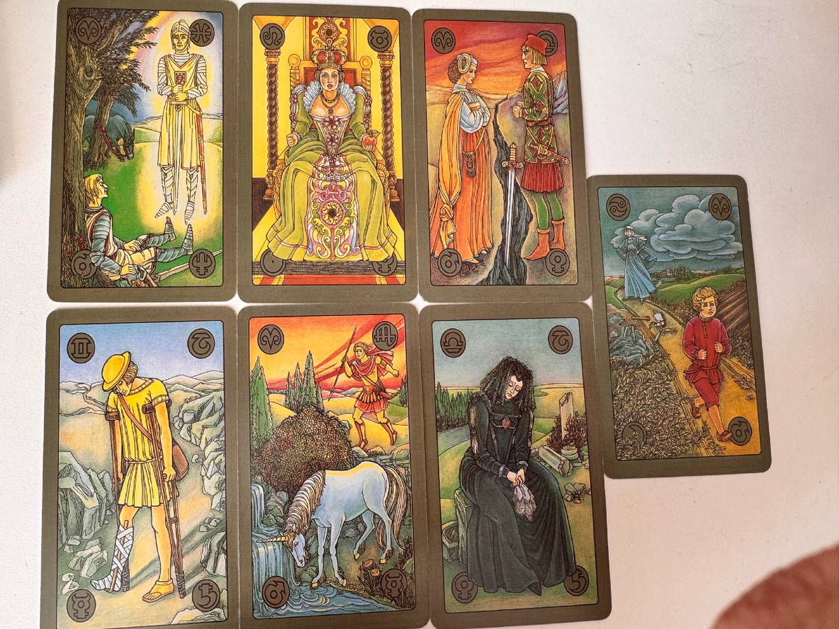 Тень и Феникс расклад Симболон 