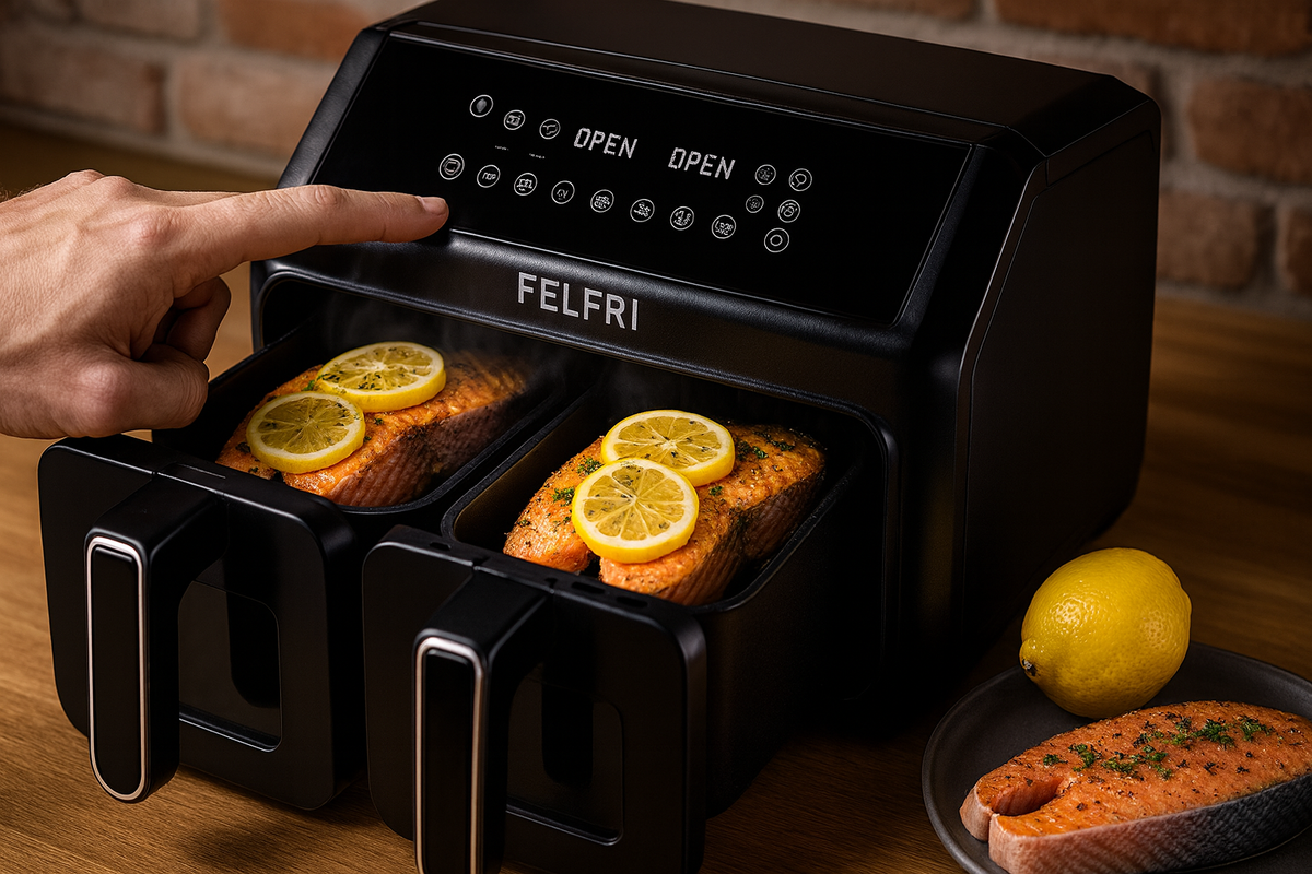 Форель в аэрогриле