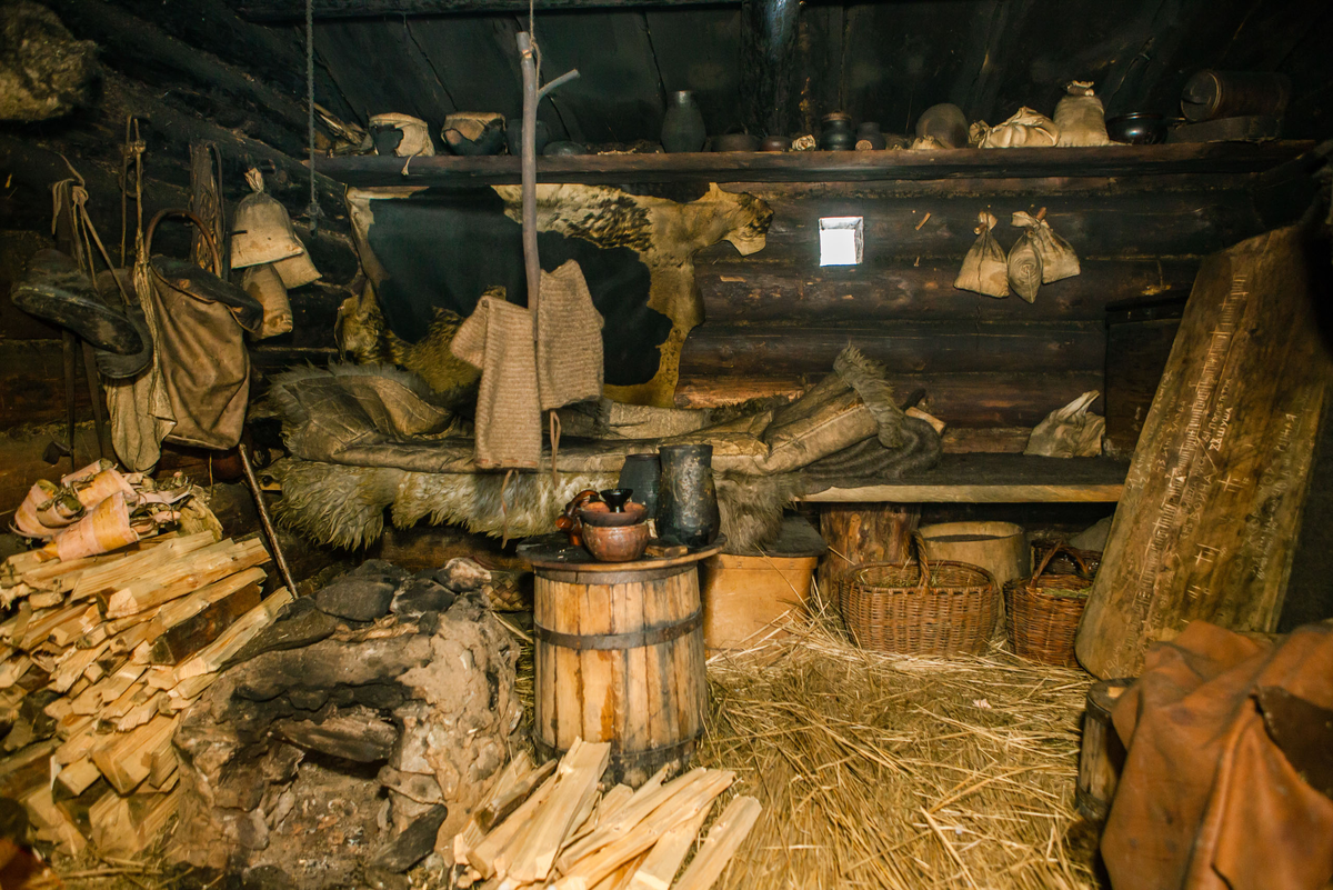 Дом древних славян