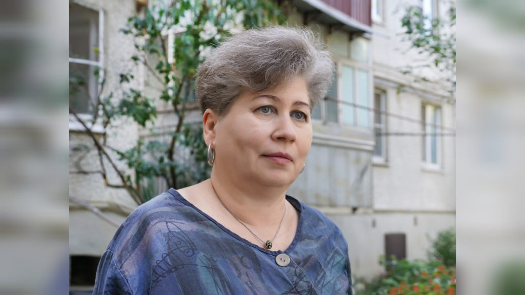    Председатель ТСН Елена Костенко. Фото Архипа Ларченко. Евгения Орлова