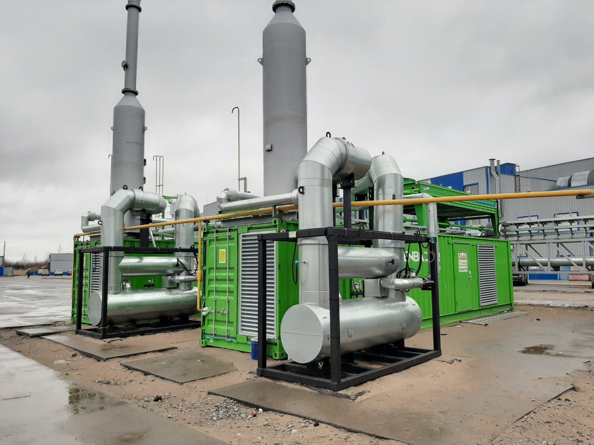 Модульная электростанция на предприятии 