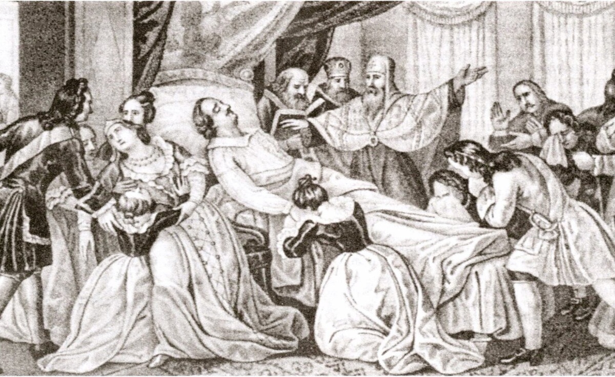 Чориков Кончина Петра Великого Фото из открытого доступа