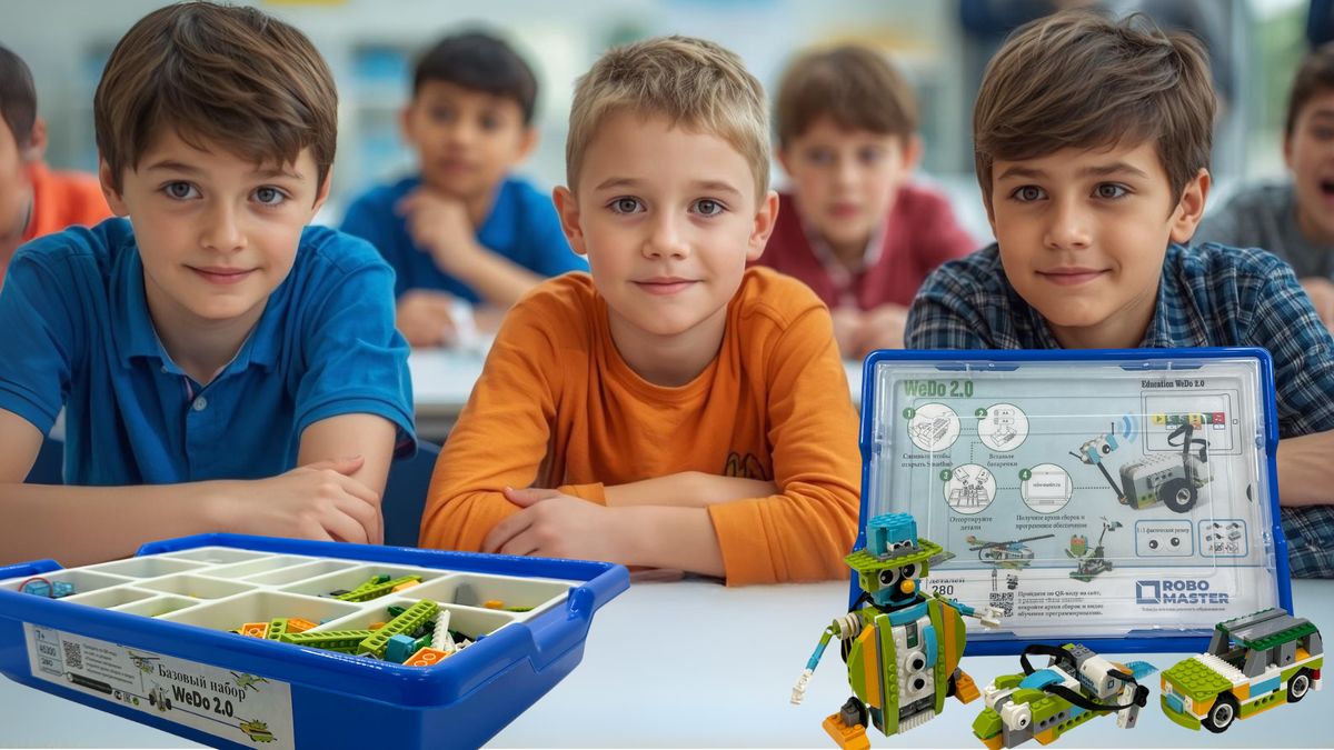 Конструктор WeDo 2.0 от ROBO MASTER