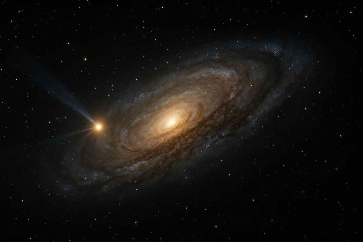 Блуждающая чёрная дыра