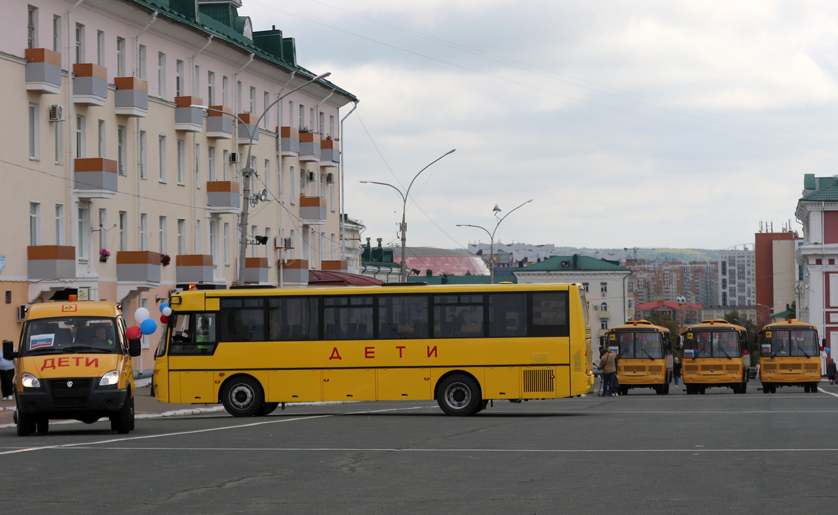 на площади Победы в Саранске