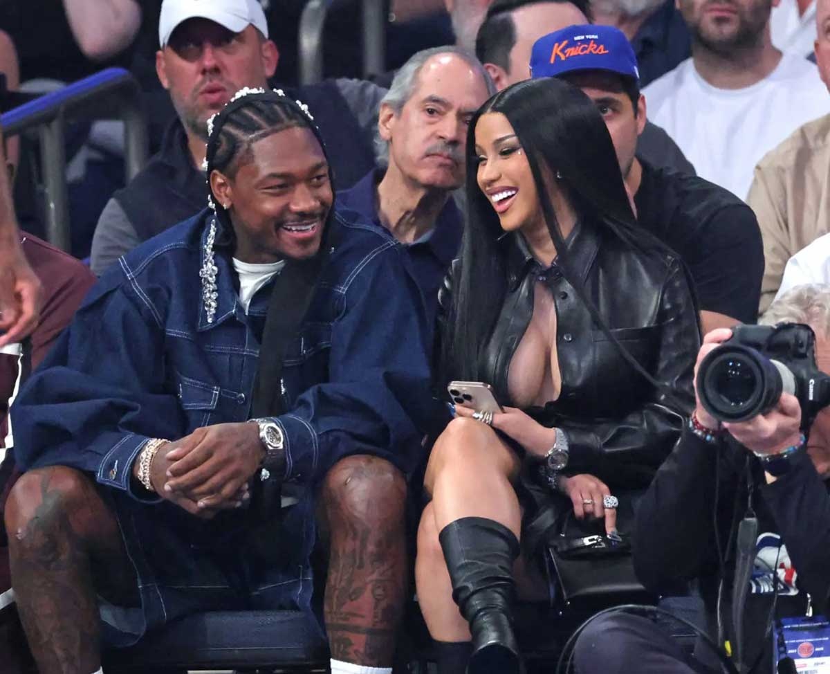 Карди Би и Стефон ДиггзФото: Charles Wenzelberg / New York Post