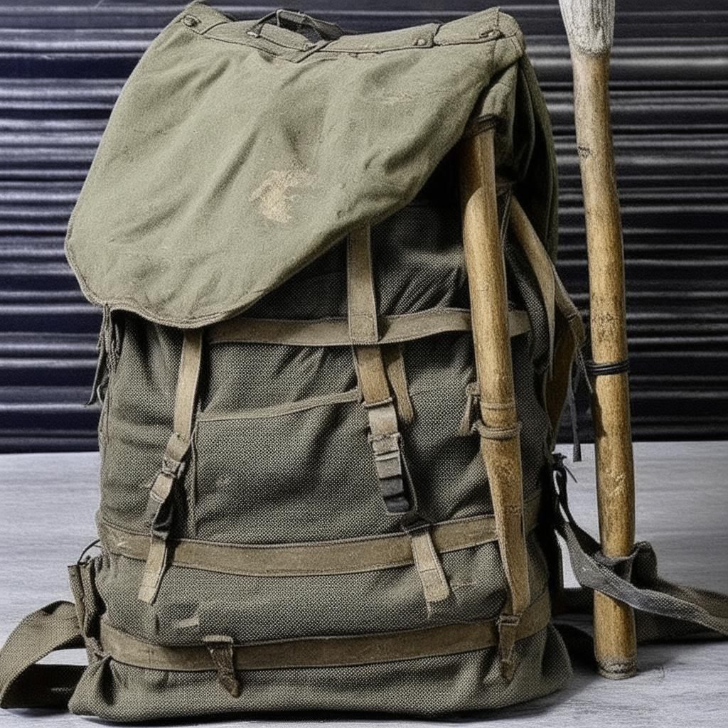 В таком рюкзаке и нашли тело мальчика Паши. Изображение сделано с помощью нейросети Kandinsky 2.2