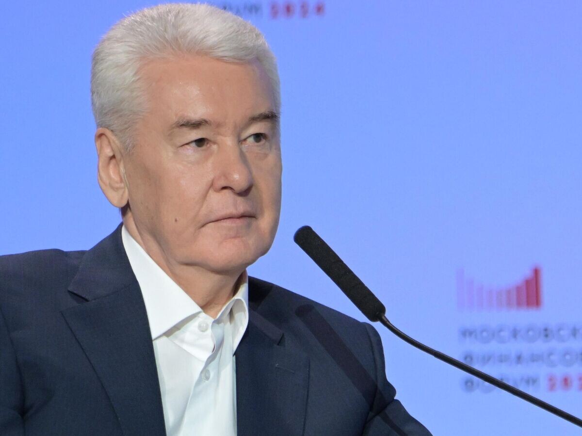    Мэр Москвы Сергей Собянин на пленарном заседании в рамках Московского финансового форума© РИА Новости / Алексей Никольский