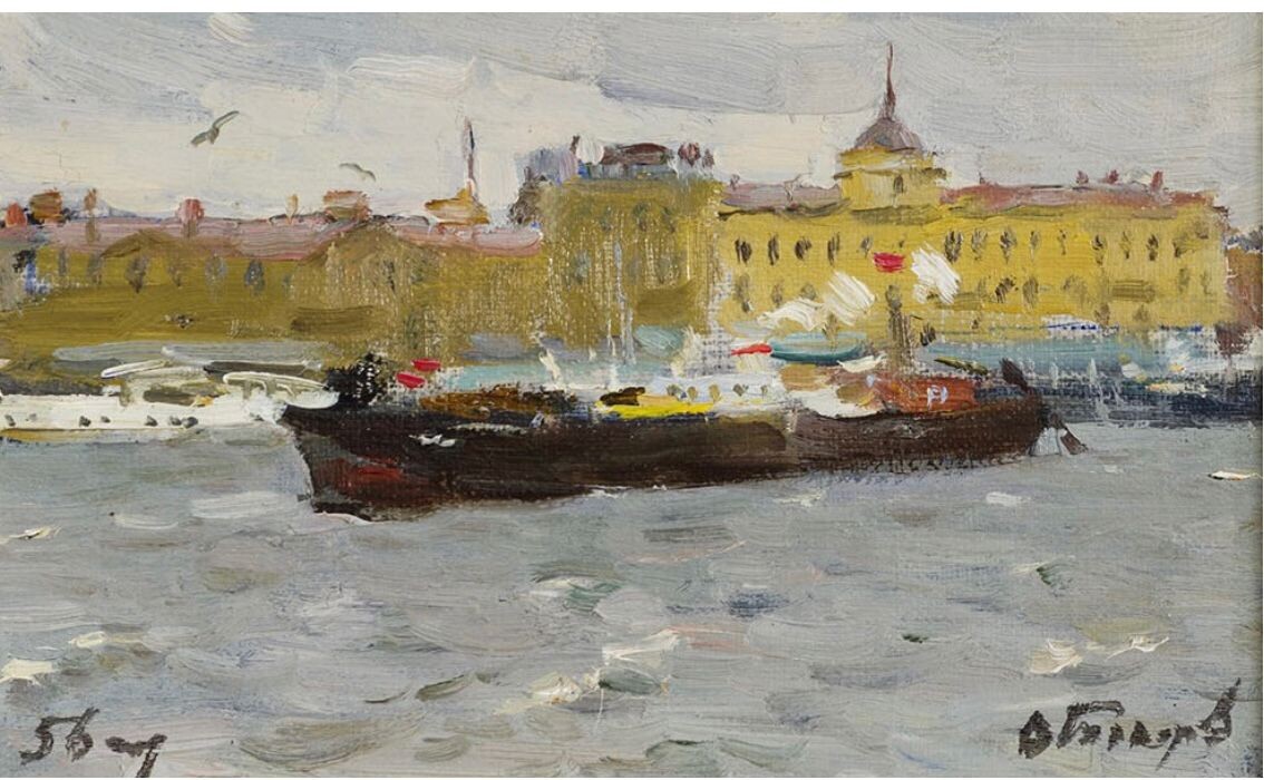 Владимир Токарев. «Нева». 1956