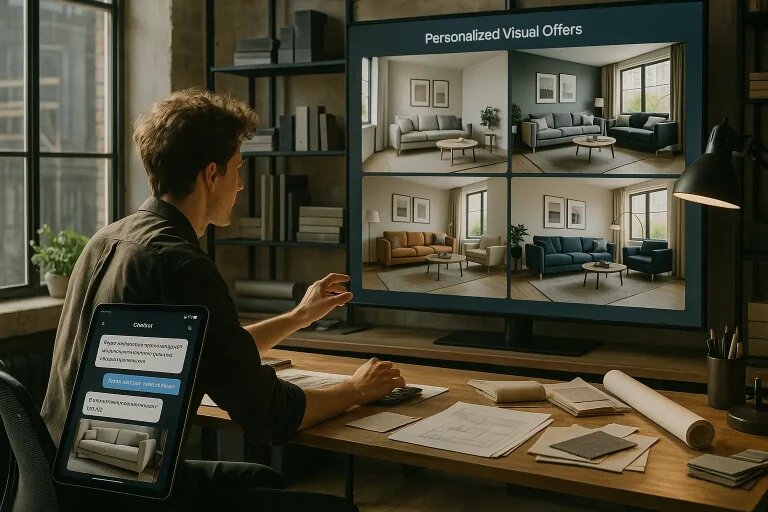    Продажи в интерьере и дизайне растут, если их ведёт ИИ, а не менеджер "Kontenium"