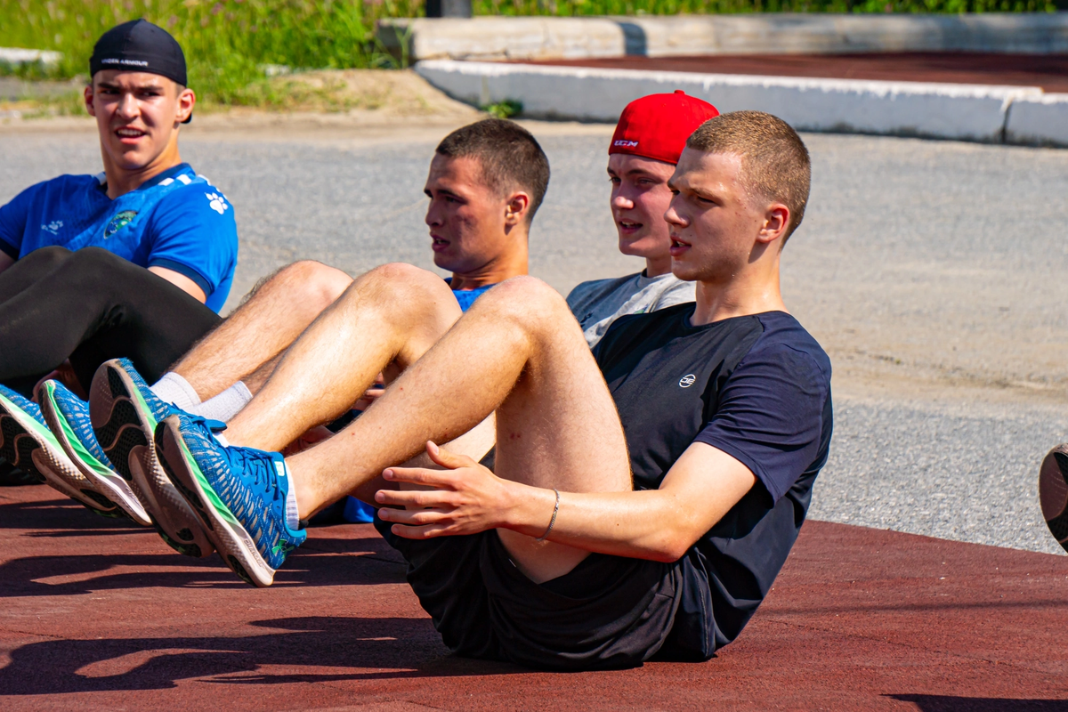 Мой старший сын Богдан. На сборах с молодёжкой Югры.