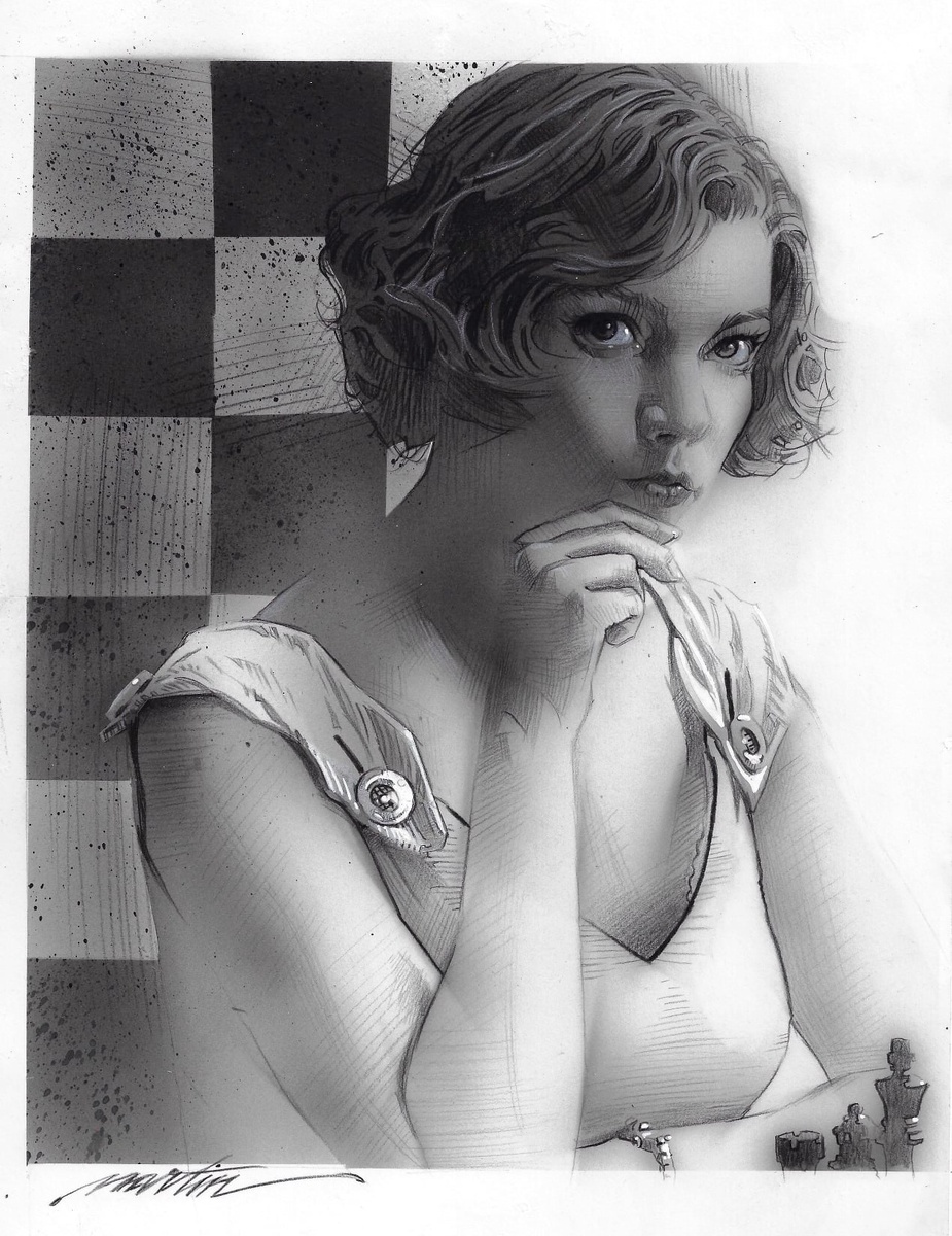 ГРАФИЧЕСКИЙ РИСУНОК ОТ ХУДОЖНИКА ДЖЕЙМСА МАРТИНА / James Martin Studio //