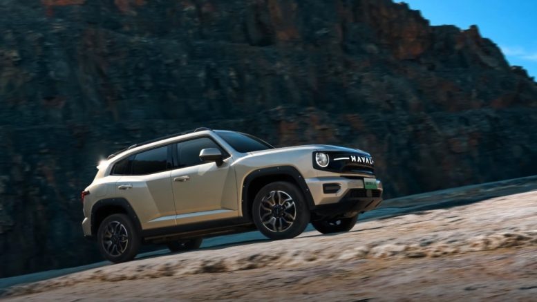 Haval H7 обновили в Китае.