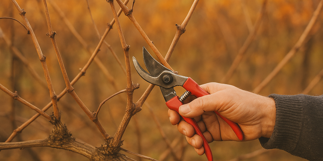 🍇 Осень и Виноград: НЕ ЗАБЫВАЕМ про БЕЗОПАСТНОСТЬ при ОБРЕЗКЕ!