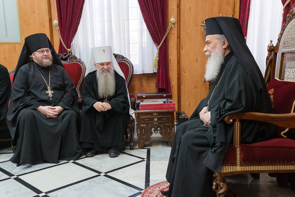 Блаженнейший Патриарх Иерусалима и всей Палестины Феофил III