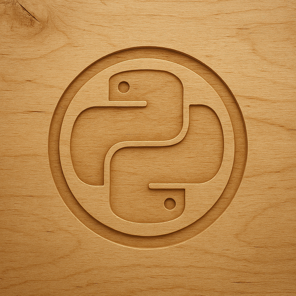 AI. "Берёза". Эмблема "Python"