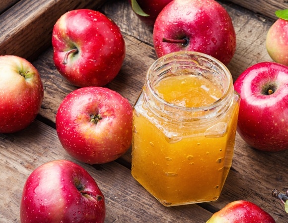 Как приготовить универсальное яблочное желе — в печенье, торт и на хлеб