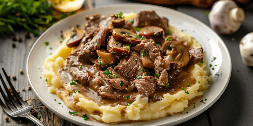 Бефстроганов или мясо по-строгановски