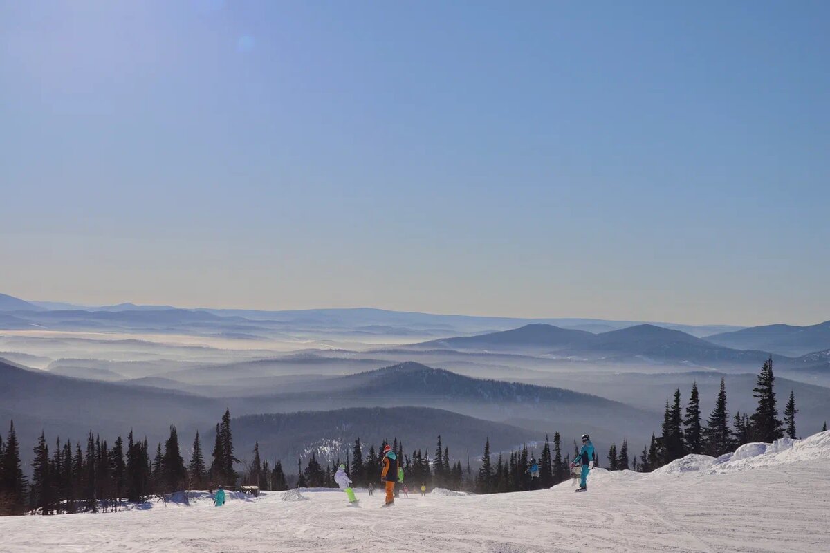 Секторе Е в Шерегеше, г. Зеленая