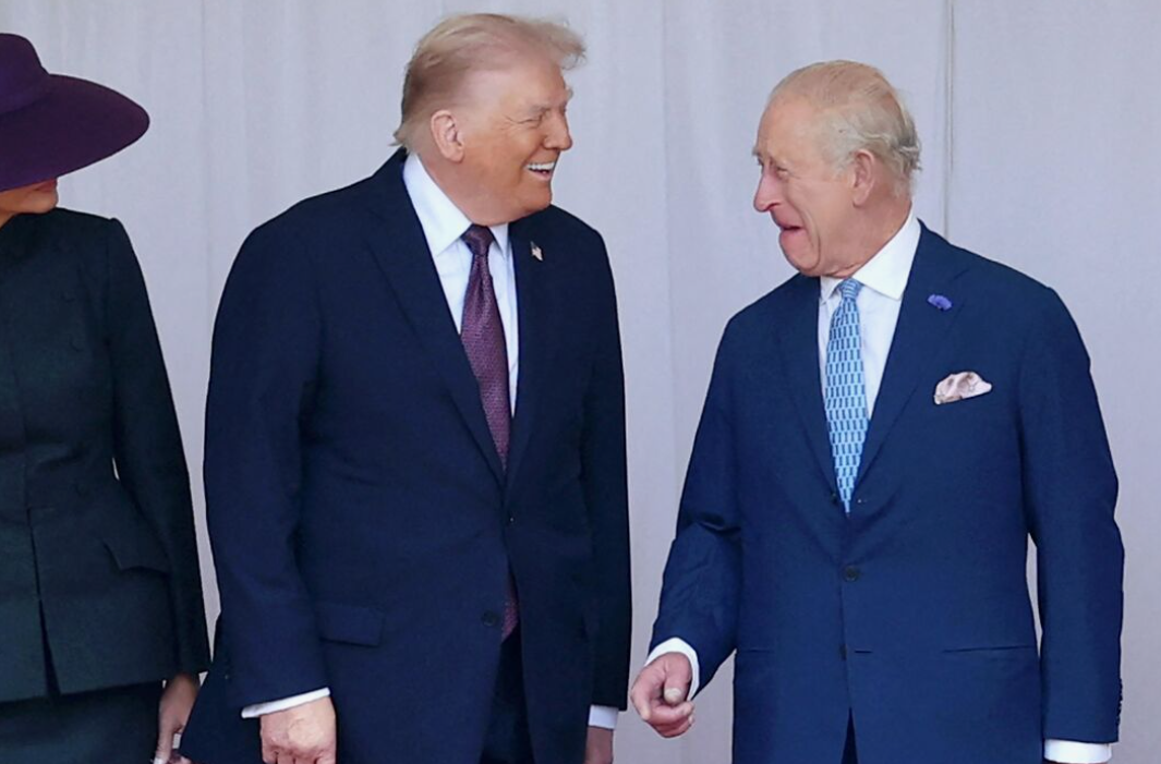 Принц Уильям, король Карл III и Дональд Трамп. Детали приема, которые не показали в официальных новостях