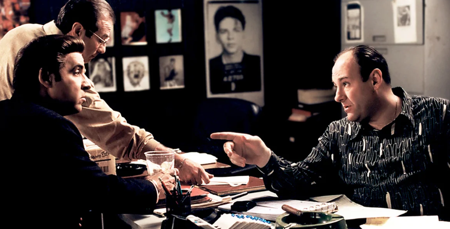 Фрагмент из сериала "Сопрано"