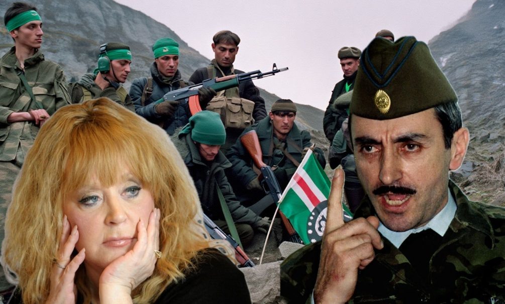   Пугачева назвала террориста Дудаева порядочным человеком. Коллаж: Блокнот