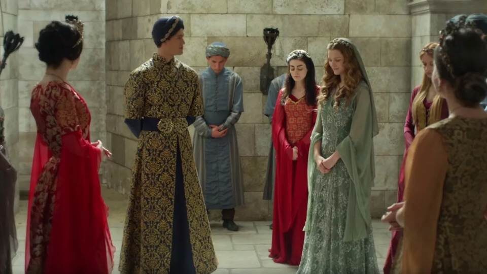 Фрагмент сериала Великолепный век, Турция