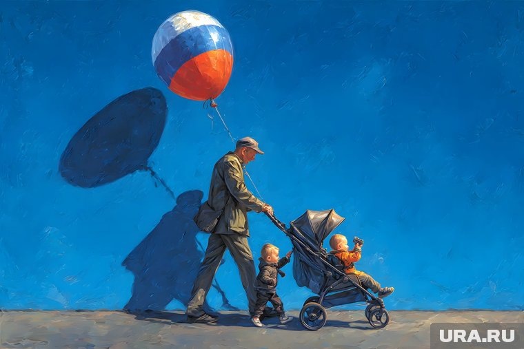 С 1 января 2026 года вступят в силу новые правила по предоставлению пособий на детей. Фото: Создано в Midjourney © URA.RU