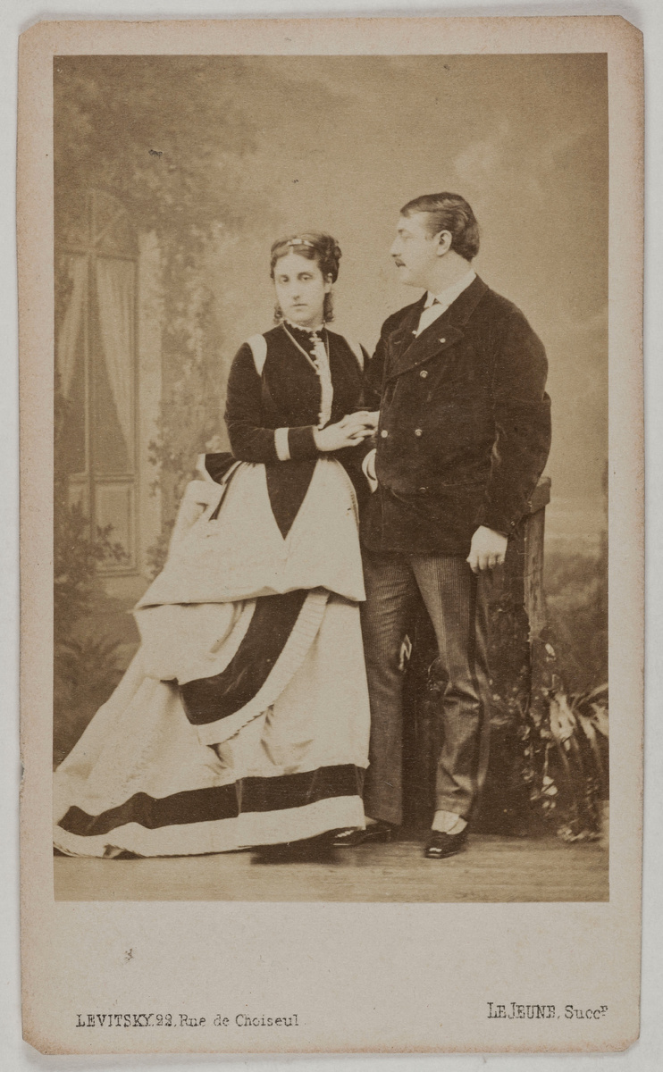 Павел Демидов с женой Марией Мещерской