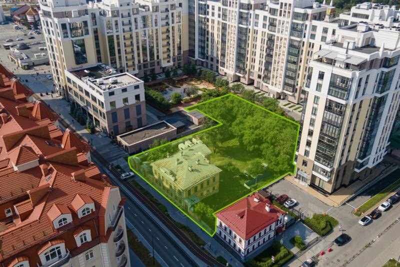    ДОМ РФ / Планируемая к продаже территория в центре Екатеринбурга